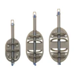 Tijdelijk Beschikbaar Preston Elasticated Flat Method Feeder - XL 45g, gumis method kosár