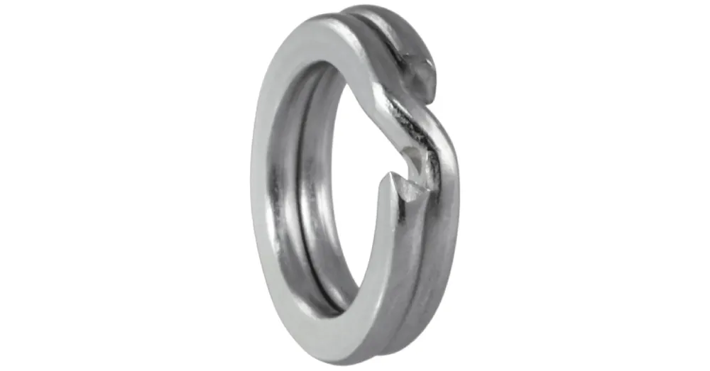 Veilige Betaling Power Split Ring 10Pcs 6mm-26 kg kulcskarika