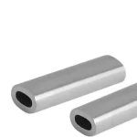 Actieprijs Trabucco Crimps Oval Alu. 1.6*3.2*10mm 20db, roppantó (krimpelő) cső