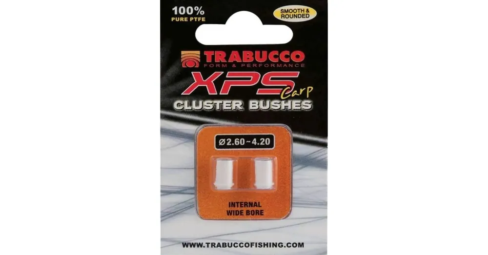 Trabucco Xps Cluster Bushes Ptfe Carp Set, teflon hüvely szett 2db Direct Beschikbaar