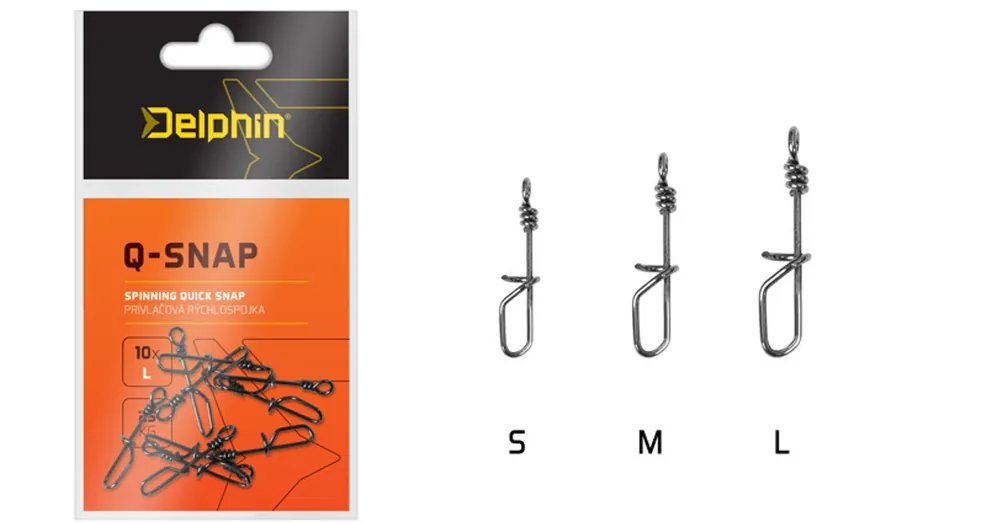 Delphin Q-SNAP 10db 0,6mm S gyors kapocs Direct Beschikbaar