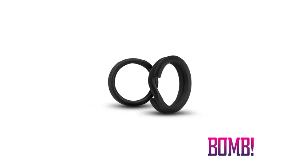 Rechtstreeks Van De Fabrikant Dephin BOMB! Kulcskarika Split RINGS / 20db 6mm 12kg