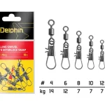 Aanbieding Delphin Egymásba záródó forgókapocs 10 db 6 12kg