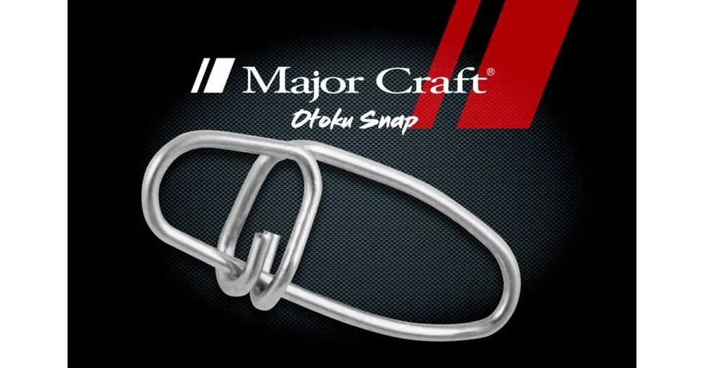 Major Craft Otoku Snap kapocs 2 50lbs 10 db/csg Beperkte Voorraad