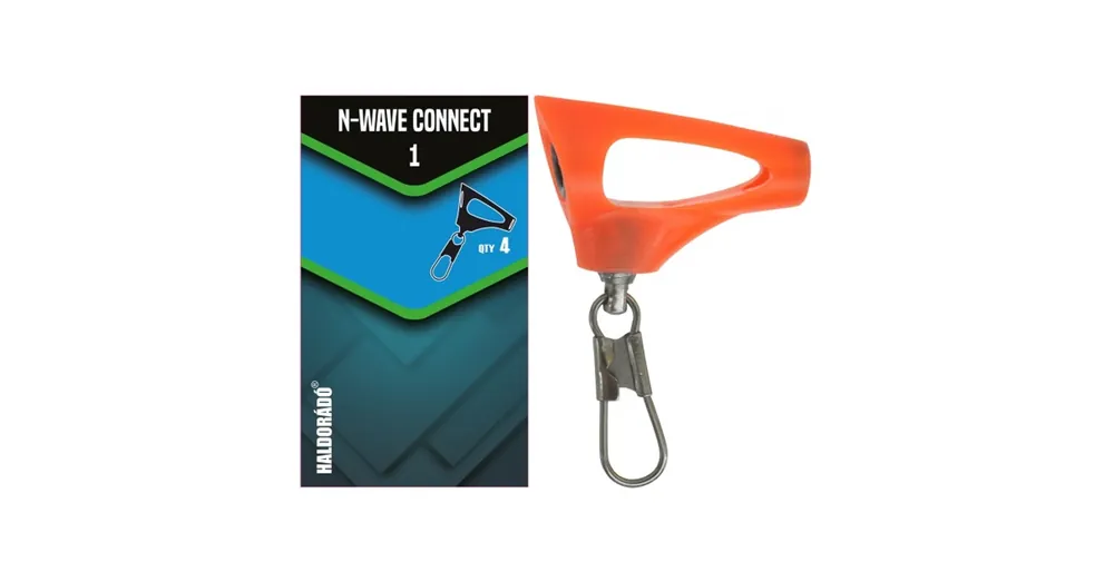 Haldorádó N-Wave Connect 1 - SiC betétes, erős csúszó forgós karabiner 4 db/csg Hoge Kwaliteit