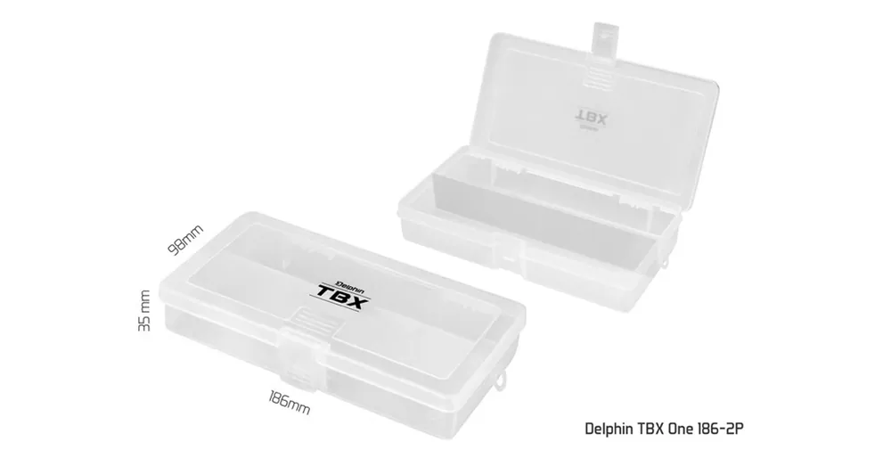 Speciale Aanbieding Delphin TBX One 186-2P 186x98x35mm szerelékes doboz