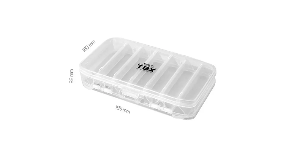 Delphin TBX Duo 195-14P, 195x120x36mm szerelékes doboz Nieuw