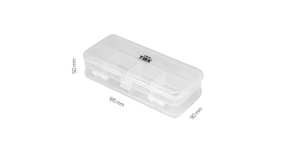 Hoge Kwaliteit Delphin TBX Duo 185-7P 185x90x50mm, szerelékes doboz