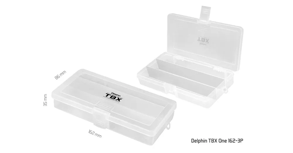 Weekendaanbieding Delphin TBX One 162-3P 162x86x35mm, szerelékes doboz