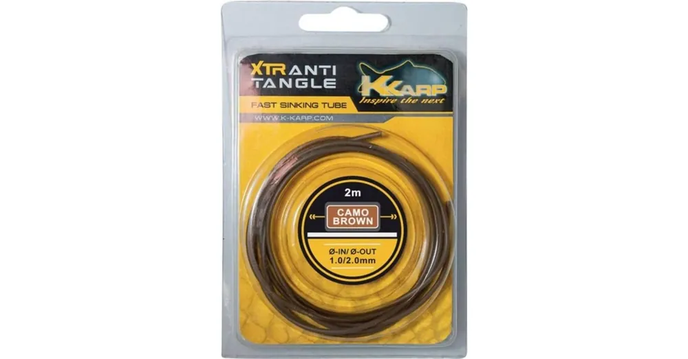 Koop Vandaag K-Karp Xtr Sinking Tube Brown 200 cm 1,0-2,0mm, gubancgátló