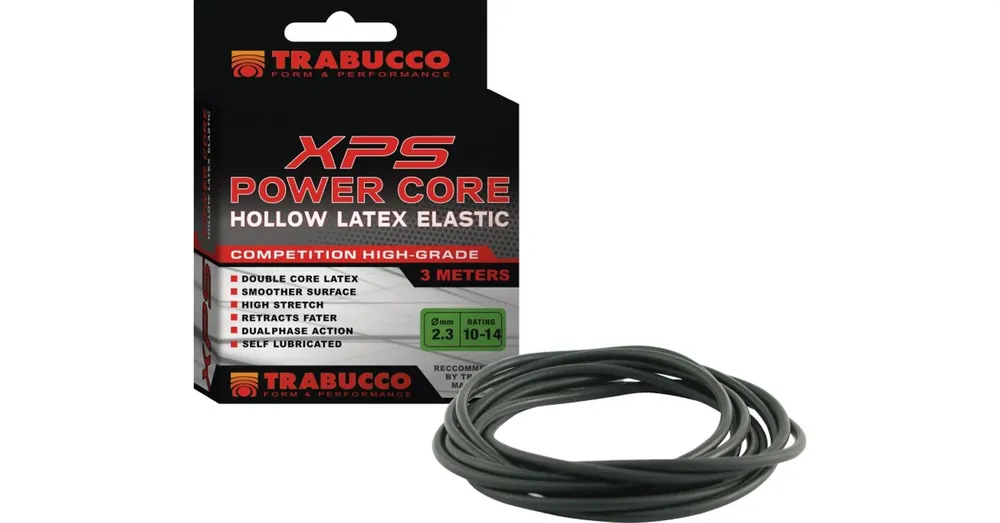 Trabucco Power Core Hw Elastic 2.5M/Blk 3m Rechtstreeks Van De Fabrikant