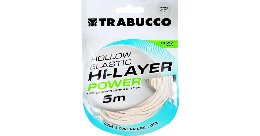 Nieuw Trabucco Hi-Layer Hollow Elastic Power rakós csőgumi 2,3mm 5m