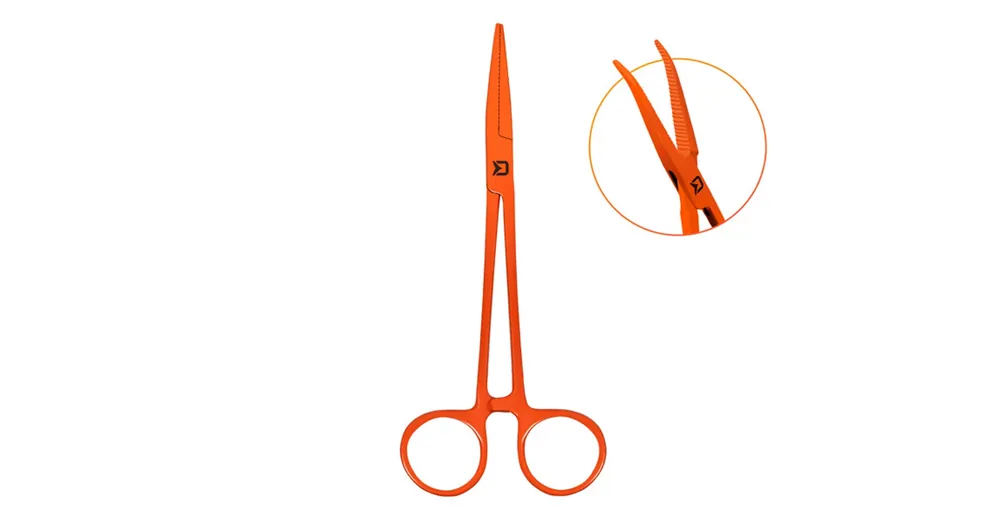 Delphin Atak! REFLEX 15cm ívelt csipesz Dagaanbieding