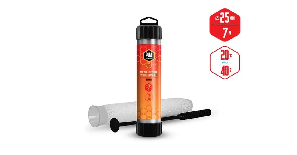Nieuw Delphin PVA n ́tastic háló töltőcső + tömő 7m - 25mm