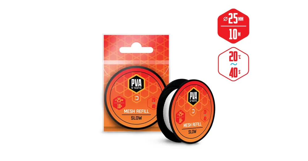 Fabrieksprijs Delphin PVA n ́tastic tartalék háló 10m - 25mm átmérő