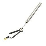 Beste Prijs Tiemco Spinning Hackle Pliers Short nyeles tollcsipesz