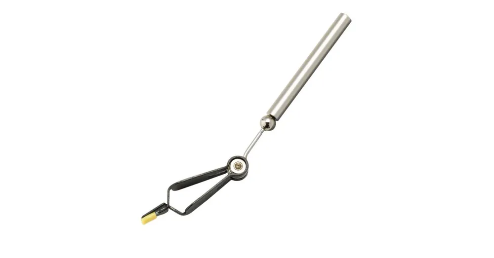 Beste Prijs Tiemco Spinning Hackle Pliers Short nyeles tollcsipesz