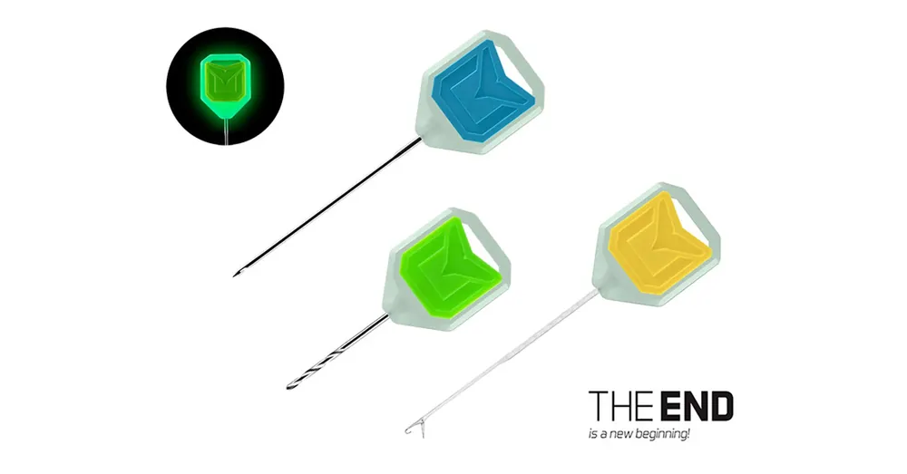 Laatste Versie Delphin T-END Grip 3XF Fluo fűzőtű és fúró készlet