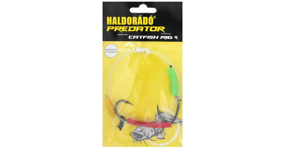 Premium Haldorádó Catfish Rig 4 - Élőhalas előke ˝Haarmontage˝