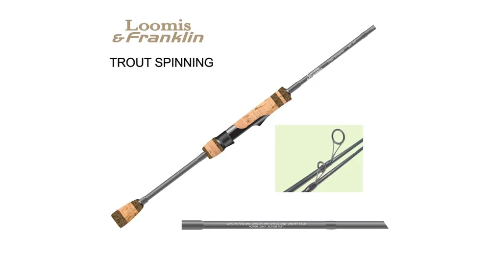 Loomis And Franklin Trout Spining - Im7 Ts702Smlf, pergető bot Fabrieksprijs