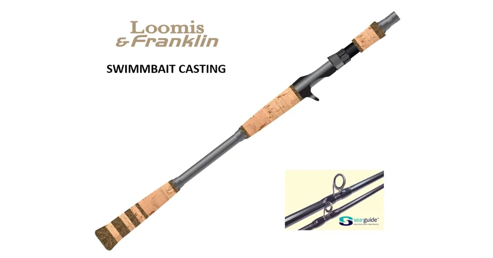 Actieprijs Loomis And Franklin Swimbait Casting- Im7 Sb692Chmf, pergető bot