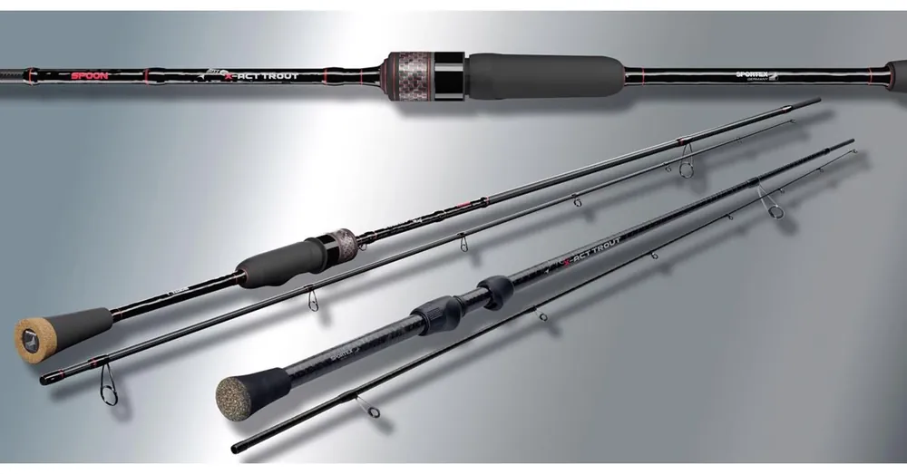 Sportex X-Act Trout Spoon 185cm 0,2-5g pergető horgászbot Populair