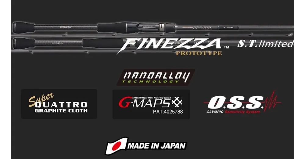 Lage Prijs Graphiteleader Finezza Prototype S,T Limited 20gFinpc 742ML-T Fast 2,24m 3-15g Medium Light CASTING pergető horgászbot