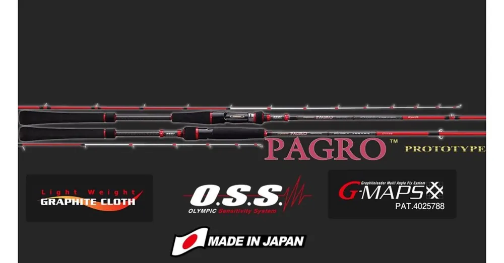 Graphiteleader Nuovo Pagro Cast Gnpc-6102L-S R-Fast 2,08m Max80g casting pergető bot Exclusieve Aanbieding