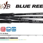Hete Deal Yamaga Blanks Blue Reef GT 711/10 Dual 2,47m Max200g spinning pergető bot