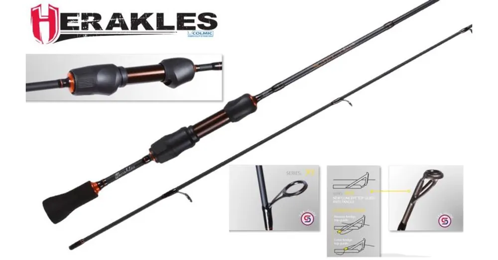 Direct Verzonden Herakles Area Evok HEV2-183ML 6‘ 183cm 1,2-3,5gr Medium Light pergető horgászbot
