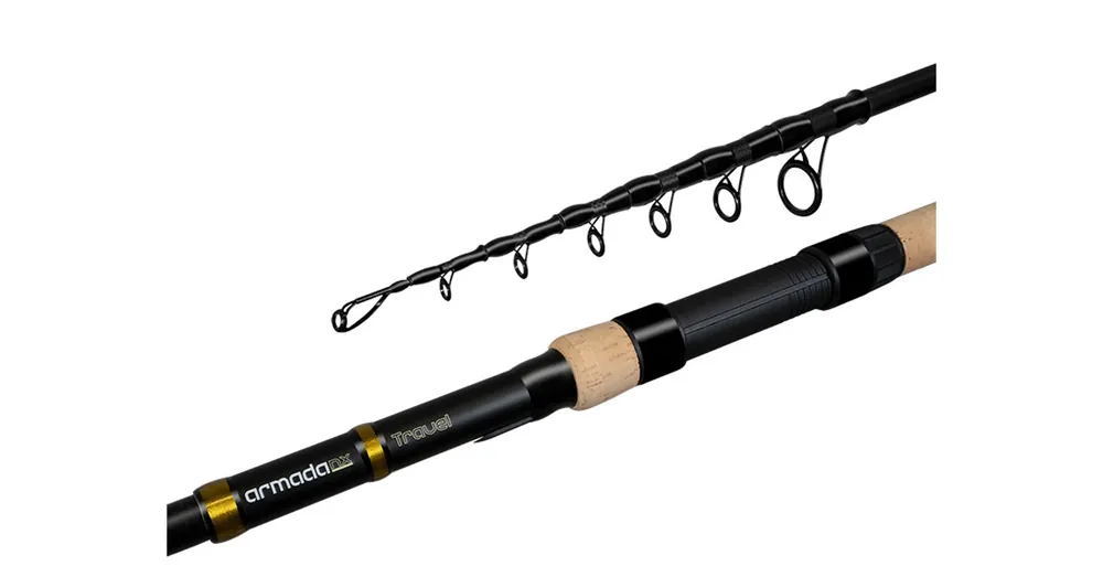 Uitverkoop Delphin ARMADA NX TRAVEL BlackWay Cork 330cm 3.00lbs teleszkópos bot