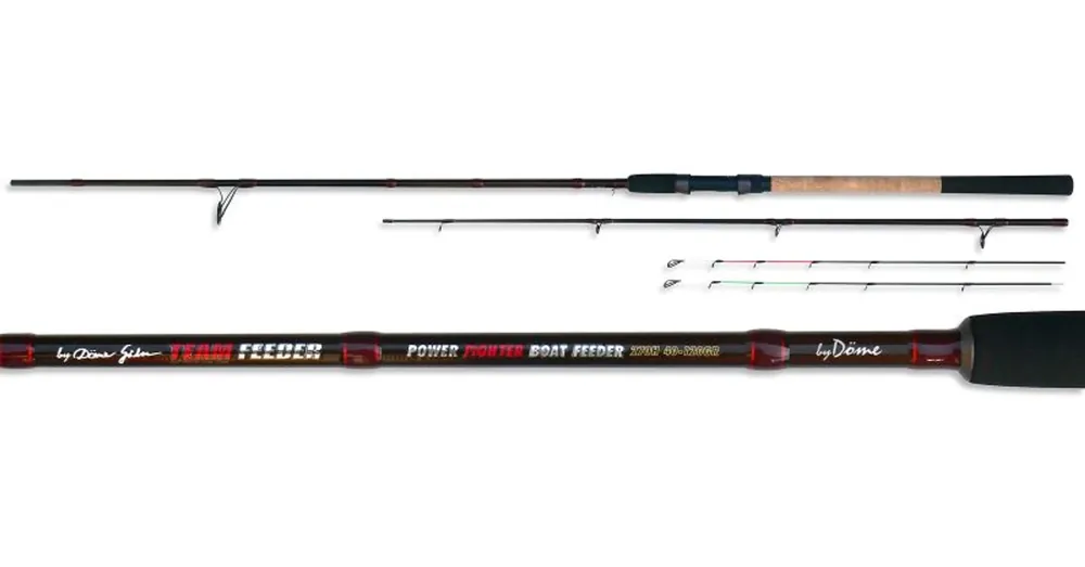 By Döme Team Feeder Power Fighter Boatfeeder 2702(2) H(40-120) horgászbot Korting