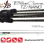 Exclusieve Aanbieding Yamaga Blanks Blue Current 83tz Nano Flex 2,52m 1,5-8g pergető horgászbot