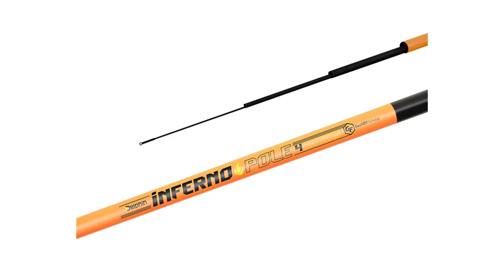 Delphin INFERNO Pole 4m spicc bot Direct Verzonden