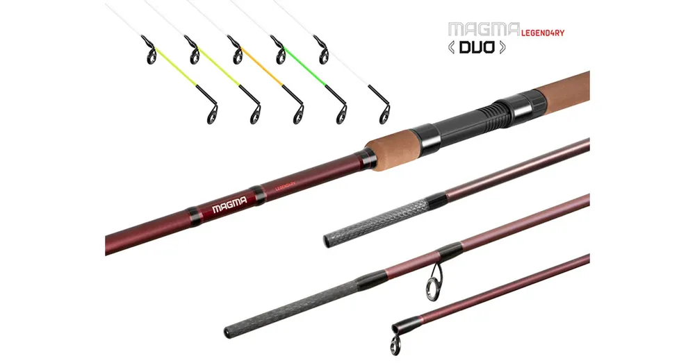 Delphin Magma Legend4ry Duo 320-360cm 100g feeder bot Gecertificeerd