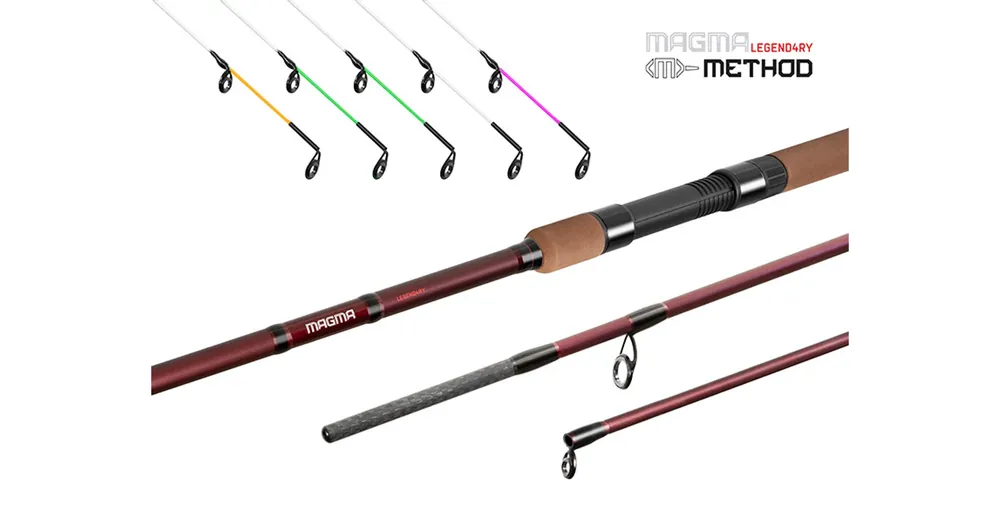 Delphin Magma Legend4ry Method 400cm 215g 3rész feeder bot Lage Prijs