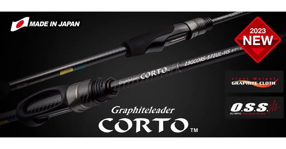 Graphiteleader Corto 23GCors-612L-HS 1.86m X-Fast 3gr Light pergető bot Superprijs