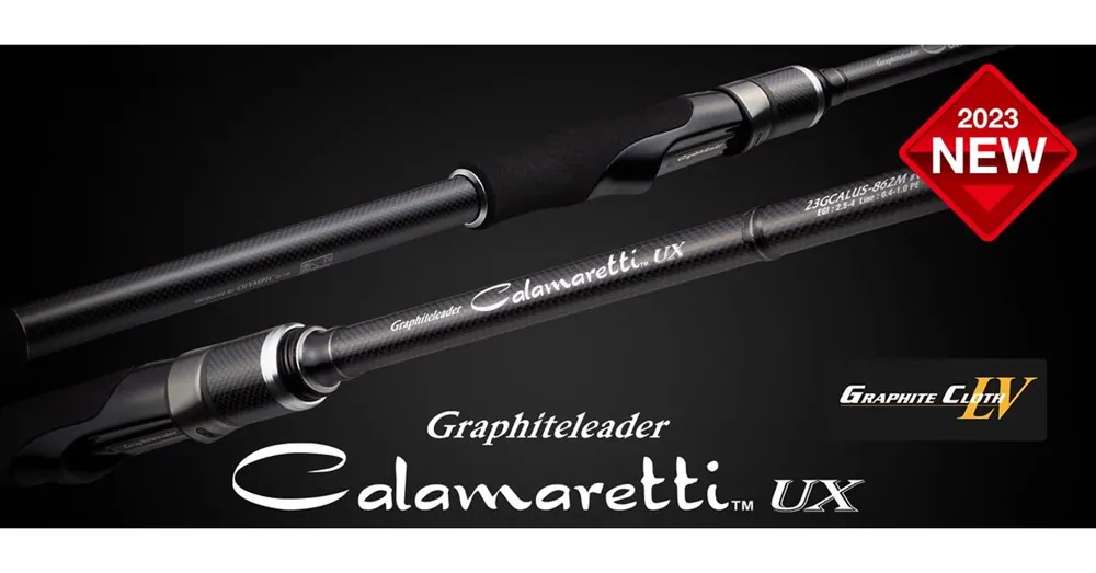 Rechtstreeks Van De Fabrikant Graphiteleader Calamaretti UX 23GCalus-7102M R-Fast 2.39m 10-35gr pergető bot