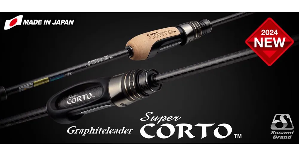 Graphiteleader Super Corto 24GCorss-582UL-HS+ Extra Fast 1.73m Max 3gr Ultra light pergető bot Premium