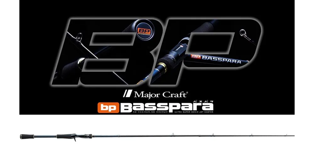 Aanbieding Major Craft Basspara BXC-69M Baitcast R,Fast 2,05m 1/4-3/4oz 7-21g egy részes casting pergető bot