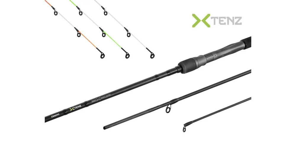 Direct Beschikbaar Delphin Xtenz 330-360cm 60g 3 részes feeder horgászbot