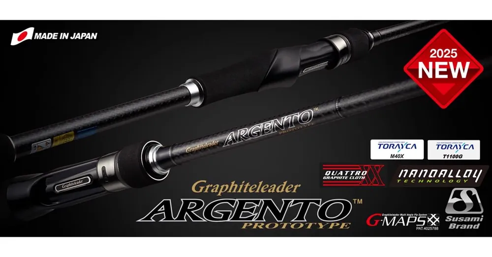 Graphiteleader Argento Prototype 25Gargps-702ML/M 2.13m R-Fast Max 40g pergető bot Korting