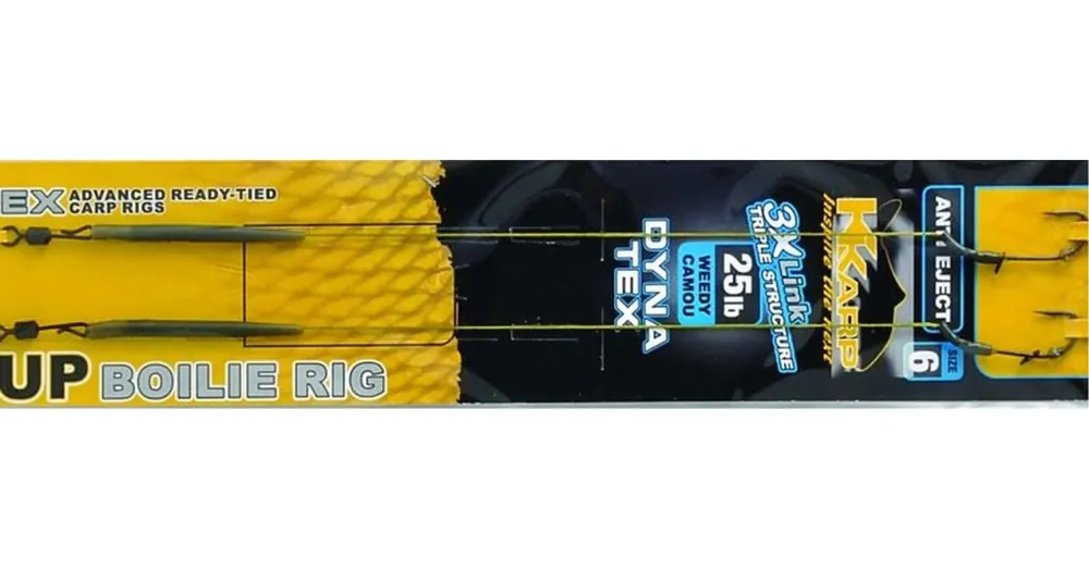 Veilige Betaling K-Karp Ready Rig pop-up Boilie 02/35lb 2db, horgos előke