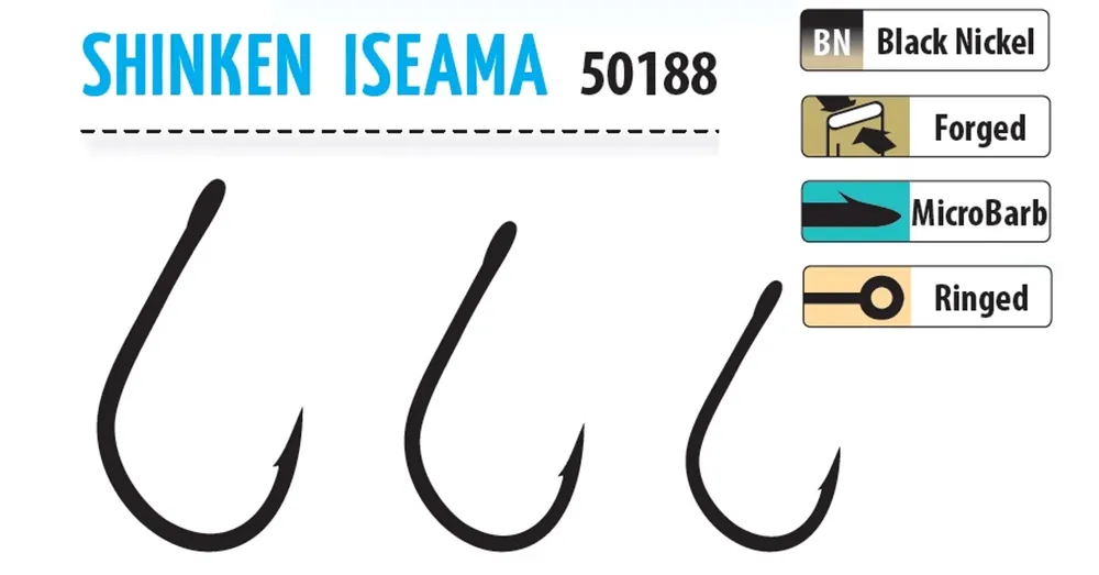 Trabucco Shinken Hooks Iseama W/R Bn 16 10db horog Express Levering