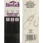 Korting Eurocarp Előkötött feeder előke csaliszigonnyal Unique Carp-8 10cm 15lbs