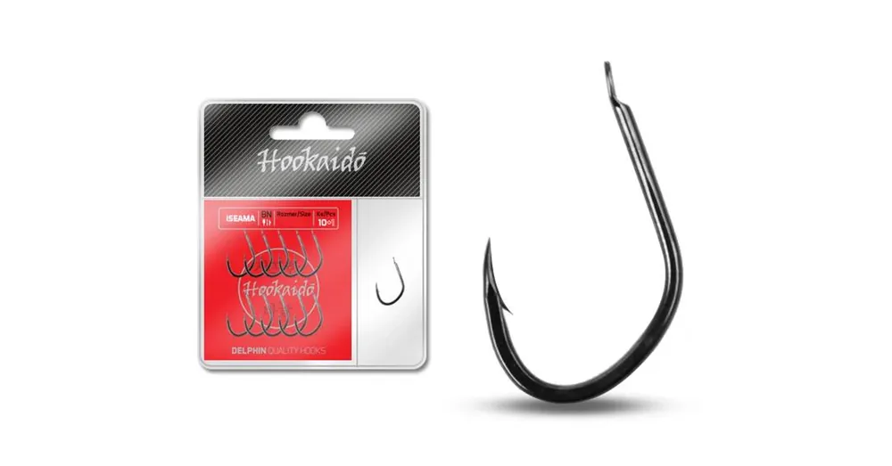 Gecertificeerd Delphin HKD Iseama 1 Black nickel 11pcs hook