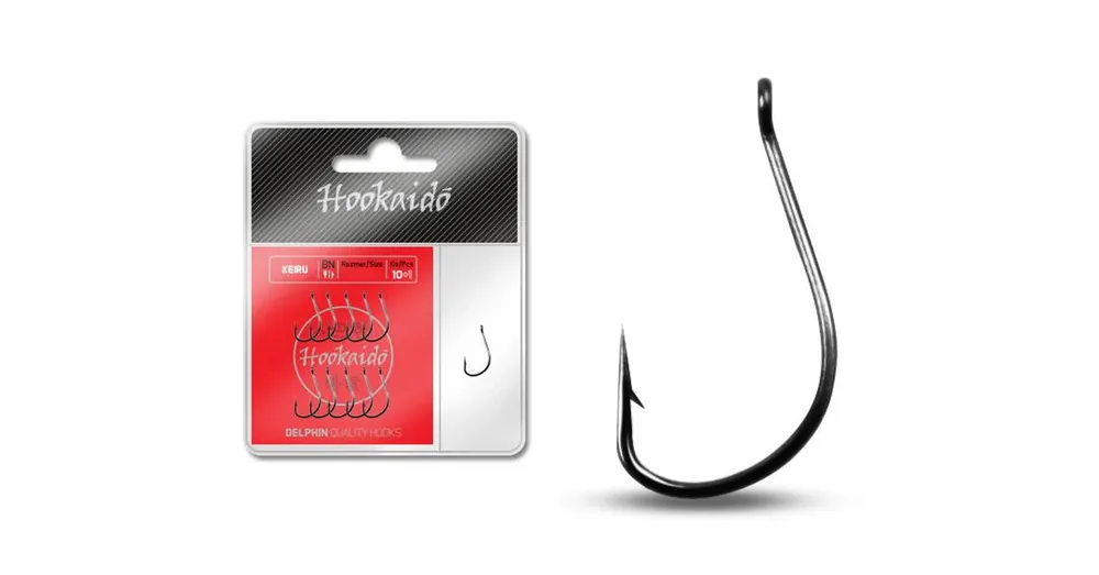 Seizoensaanbieding Delphin HKD Keiru ring 12 Black nickel 11pcs hook