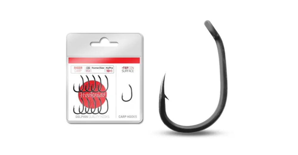 Gratis Retour Delphin HKD Riger 8 Tefcon 11pcs hook