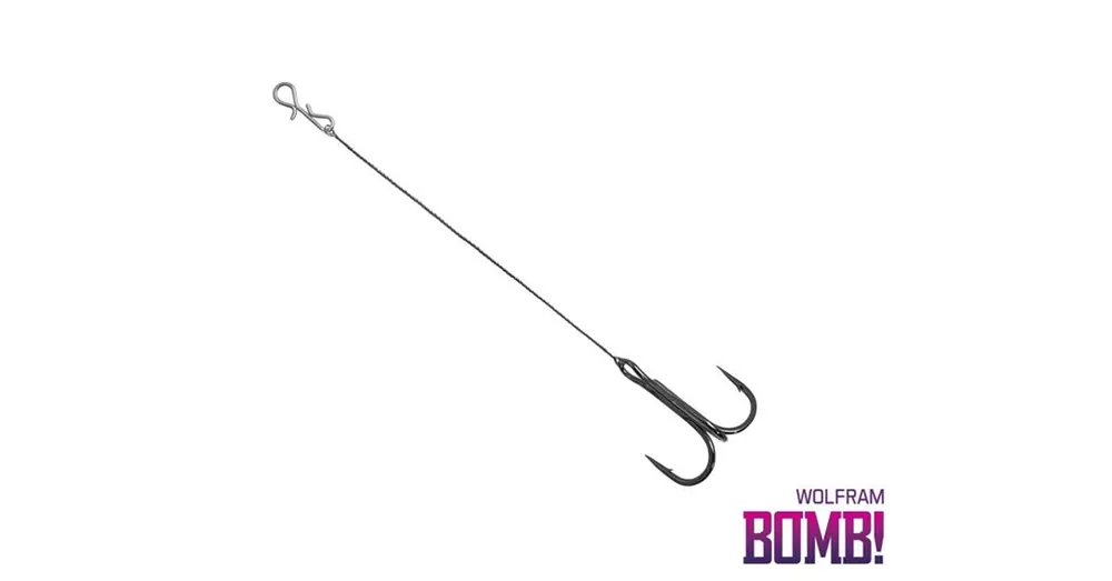 Delphin Bomb Twisto Rigs Wolfram 12 cm 2 pergető előke 3db Hete Deal