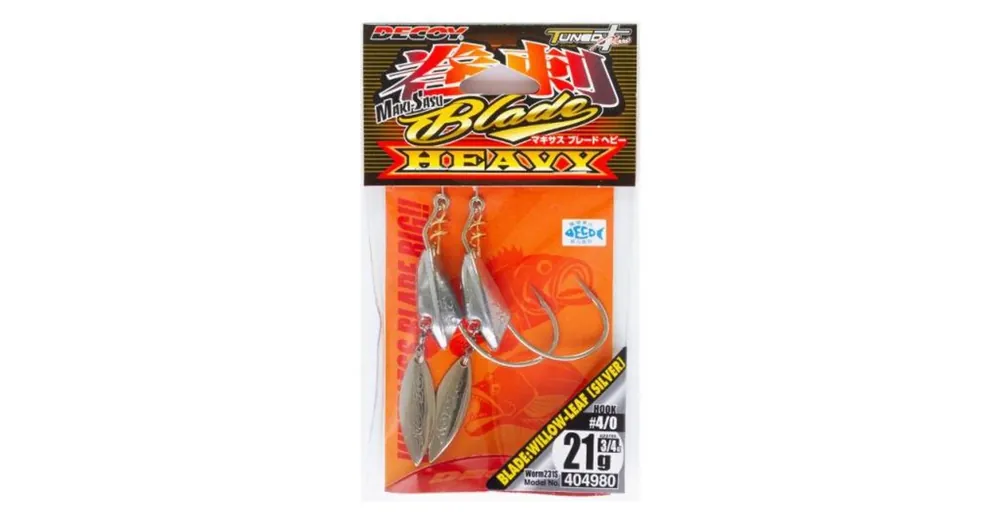 Decoy Offset Worm 231S Makisagu Blade Heavy 2/0 14gr súlyozott horog Superprijs